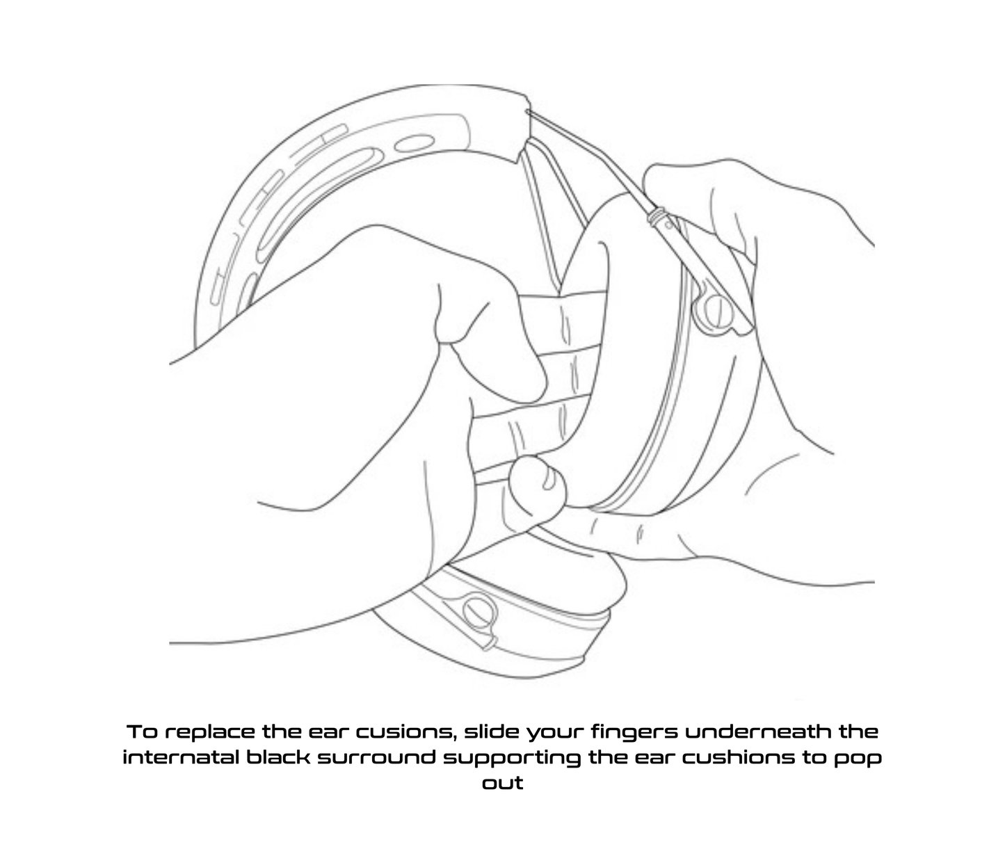 Black Friday Mufftech Premium Soft Ear Cushions - designed for people that wear glasses