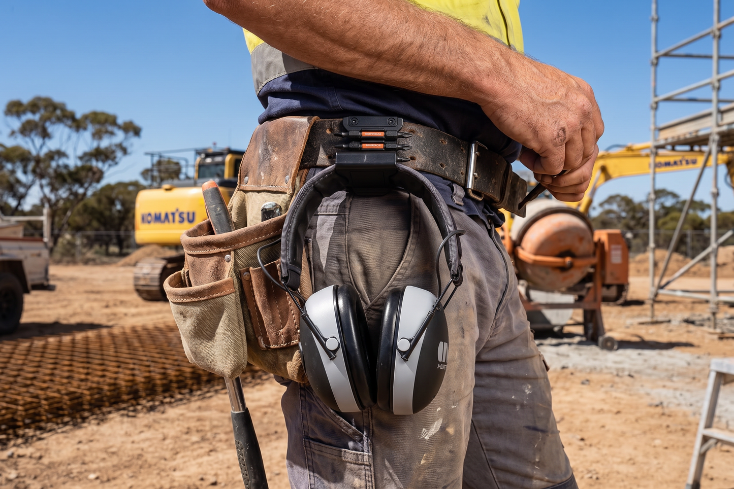 3rd Birthday Sale Bundle - Double OG Mufftech Bluetooth Earmuffs with Carry Case, Soft Ear Cushions and a Muff Clip