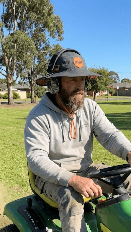 Muff Head Wide Brim Tradie Hat | Designed to be worn with Earmuffs - Mufftech