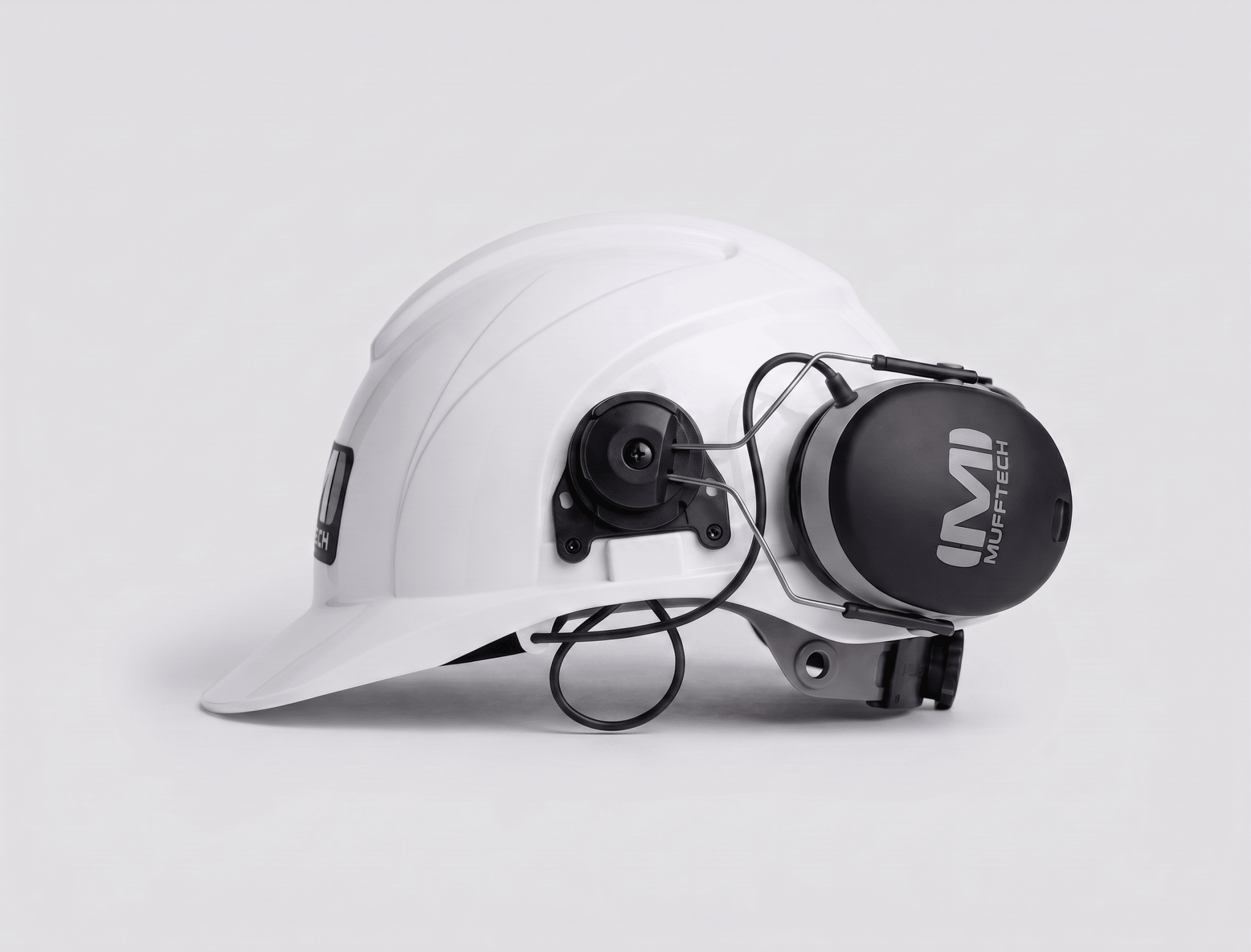 Mufftech Hard Hat Bluetooth Earmuffs - Double OG - Mufftech