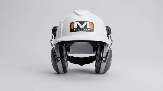 Mufftech Hard Hat Bluetooth Earmuffs - Double OG - Mufftech